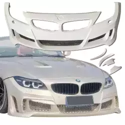 FRP LVL Wide Body Front Bumper 5pc > BMW Z4 (E89) 2009-2016 image - 1