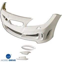 ModeloDrive FRP LVL Wide Body Front Bumper 5pc > BMW Z4 (E89) 2009-2016 image - 9