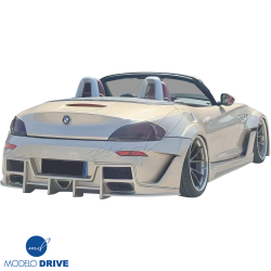 ModeloDrive FRP LVL Wide Body Rear Bumper w Diffuser > BMW Z4 (E89) 2009-2016 image - 2