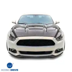 Carbon Fiber 3-Vent Hood > Ford Mustang 2015-2017 image - 16