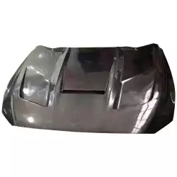 Carbon Fiber 3-Vent Hood > Ford Mustang 2015-2017 image - 1
