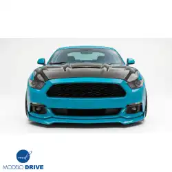Carbon Fiber 3-Vent Hood > Ford Mustang 2015-2017 image - 5