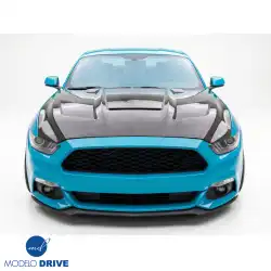 Carbon Fiber 3-Vent Hood > Ford Mustang 2015-2017 image - 7
