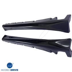 ModeloDrive Carbon Fiber TART NARROW Side Skirts > Porsche 911 (997) 2005-2012 image - 6