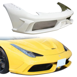 ModeloDrive FRP Speciale Style Front Bumper > Ferrari 458 2010-2015 image - 1