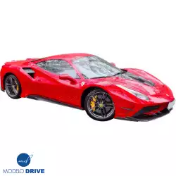 Partial Carbon Fiber MDES Side Skirts > Ferrari 488 GTB (F142M) 2016-2019 image - 5