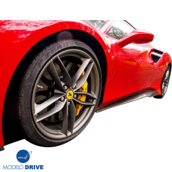 ModeloDrive Partial Carbon Fiber MDES Side Skirts > Ferrari 488 GTB (F142M) 2016-2019 image - 7