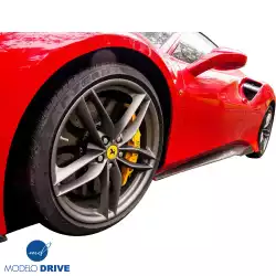 Partial Carbon Fiber MDES Side Skirts > Ferrari 488 GTB (F142M) 2016-2019 image - 7