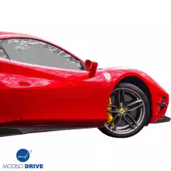 Partial Carbon Fiber MDES Side Skirts > Ferrari 488 GTB (F142M) 2016-2019 image - 10