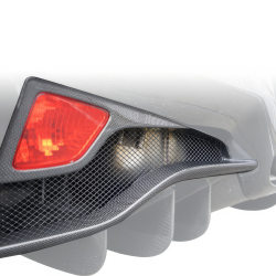 ModeloDrive Carbon Fiber OER Rear Fog Light Surround Garnishes > Ferrari 458 2010-2015 image - 4