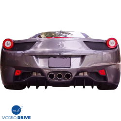 ModeloDrive Carbon Fiber OER Rear Fog Light Surround Garnishes > Ferrari 458 2010-2015 image - 3