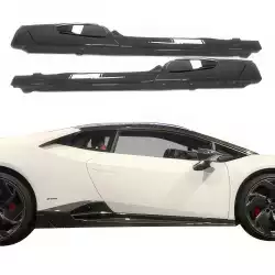 Carbon Fiber MASO Side Skirts > Lamborghini Huracan 2014-2019 image - 6