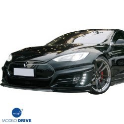 ModeloDrive FRP KKR Front Lip Valance > Tesla Model S 2012-2015 image - 2