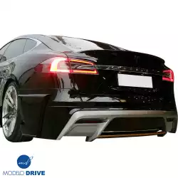 FRP KKR Rear Lip Valance > Tesla Model S 2012-2015 image - 3