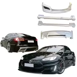 FRP KKR Body Kit 4pc > Tesla Model S 2012-2015 image - 1