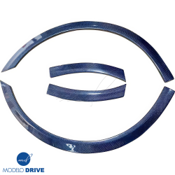 ModeloDrive Carbon Fiber GT2 RS Turbo Wide Fender Flares (front) 4pc > Porsche 911 (997) 2005-2012 image - 2