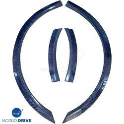 ModeloDrive Carbon Fiber GT2 RS Turbo Wide Fender Flares (front) 4pc > Porsche 911 (997) 2005-2012 image - 7