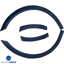 ModeloDrive Carbon Fiber GT2 RS Turbo Wide Fender Flares (front) 4pc > Porsche 911 (997) 2005-2012 image - 11