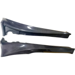 ModeloDrive Carbon Fiber TART Turbo Wide Side Skirts > Porsche 911 (997) 2005-2012 image - 1