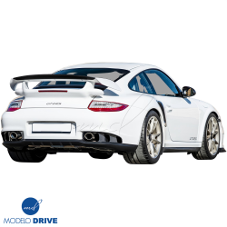ModeloDrive Partial Carbon Fiber GT2 RS Turbo Wide Rear Bumper > Porsche 911 (997) 2010-2012 image - 2