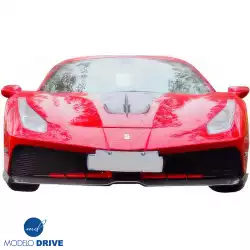 Partial Carbon Fiber MDES Front Bumper w Splitter > Ferrari 488 GTB (F142M) 2016-2019 image - 6