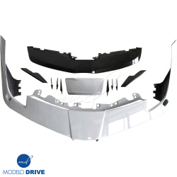 ModeloDrive Partial Carbon Fiber MDES Front Bumper w Splitter > Ferrari 488 GTB (F142M) 2016-2019 image - 3
