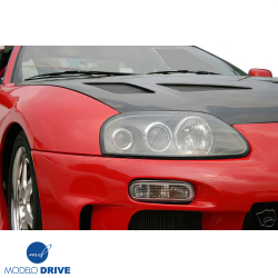 ModeloDrive Carbon Fiber TRDE Hood > Toyota Supra (JZA80) 1993-1998 image - 11