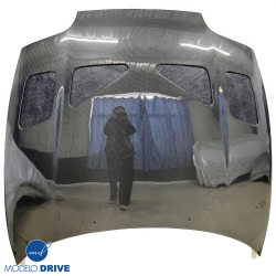 ModeloDrive Carbon Fiber TRDE Hood > Toyota Supra (JZA80) 1993-1998 image - 4