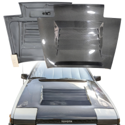 ModeloDrive Carbon Fiber DMA D1 Hood > Toyota Corolla Trueno (AE86) 1984-1987 image - 10