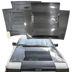 Carbon Fiber DMA D1 Hood > Toyota Corolla Trueno (AE86) 1984-1987 image - 10