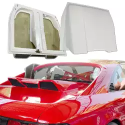 FRP PPOW Trunk Engine Lid > Toyota MR2 (SW20) 1991-1995 image - 1