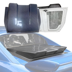 ModeloDrive Carbon Fiber PPOW Trunk Engine Lid > Toyota MR2 (SW20) 1991-1995 image - 1