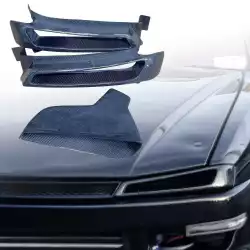 Carbon Fiber ORI Headlight Housings 2pc > Nissan 240SX (S14) 1997-1998 image - 19