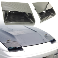 ModeloDrive Carbon Fiber SMAD Headlight Housings 2pc > Nissan 240SX 1989-1994> 2/3dr image - 17