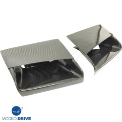 ModeloDrive Carbon Fiber SMAD Headlight Housings 2pc > Nissan 240SX 1989-1994> 2/3dr image - 2