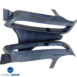 ModeloDrive Carbon Fiber ORI Headlight Housings 3pc > Nissan 240SX (S14) 1995-1996 image - 4