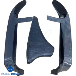 ModeloDrive Carbon Fiber ORI Headlight Housings 3pc > Nissan 240SX (S14) 1995-1996 image - 13