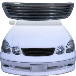 Carbon Fiber KBRE Grille > Lexus GS300 1998-2005 image - 25