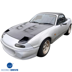 ModeloDrive Carbon Fiber JSPE Headlight Housings > Mazda Miata (NA) 1990-1996 image - 19