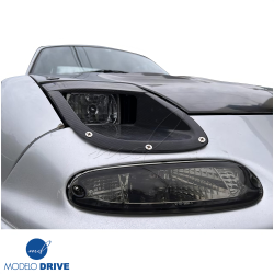 ModeloDrive Carbon Fiber JSPE Headlight Housings > Mazda Miata (NA) 1990-1996 image - 20