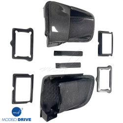 ModeloDrive Carbon Fiber JSPE Headlight Housings > Mazda Miata (NA) 1990-1996 image - 5
