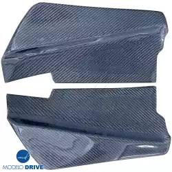 Carbon Fiber GKAT Rear Canards 2pc > Mazda RX-7 (FD3S) 1993-1997 image - 2