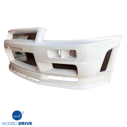 ModeloDrive FRP NISM S-Tune Front Bumper Lip Combo > Nissan Skyline (R34) GTT 1999-2004 > 2dr Coupe image - 5