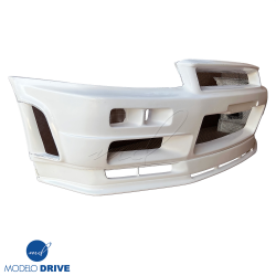 ModeloDrive FRP NISM S-Tune Front Bumper Lip Combo > Nissan Skyline (R34) GTT 1999-2004 > 2dr Coupe image - 8