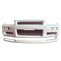 FRP NISM S-Tune Z Integrated Front Bumper Lip Combo > Nissan Skyline (R34) GTT 1999-2004 > 2dr Coupe image - 1