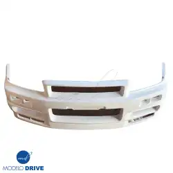 FRP NISM S-Tune Z Integrated Front Bumper Lip Combo > Nissan Skyline (R34) GTT 1999-2004 > 2dr Coupe image - 3