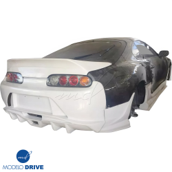 ModeloDrive FRP VAR Rear Bumper w Diffuser 4pc > Toyota Supra JZA80 1993-1998 image - 3
