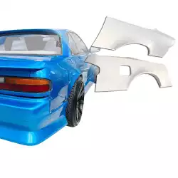 FRP ORI t3 55mm Wide Body Fenders (rear) > Nissan Silvia (S13) 1989-1994> 2dr Coupe image - 1