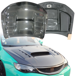 ModeloDrive Carbon Fiber VAR V2 Hood > Subaru WRX (GH) 2008-2014 > 5dr Hatch image - 1