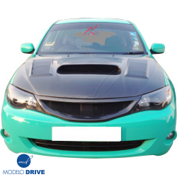ModeloDrive Carbon Fiber VAR V2 Hood > Subaru WRX (GH) 2008-2014 > 5dr Hatch image - 12